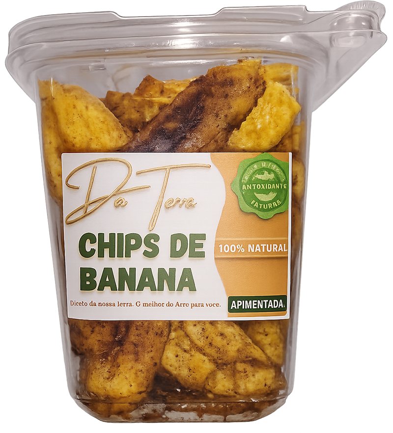 CHIPS DE BANANA SALGADA APIMENTADA